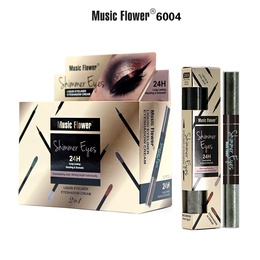 Music Flower 微闪耀眼液体眼线眼影 #6004