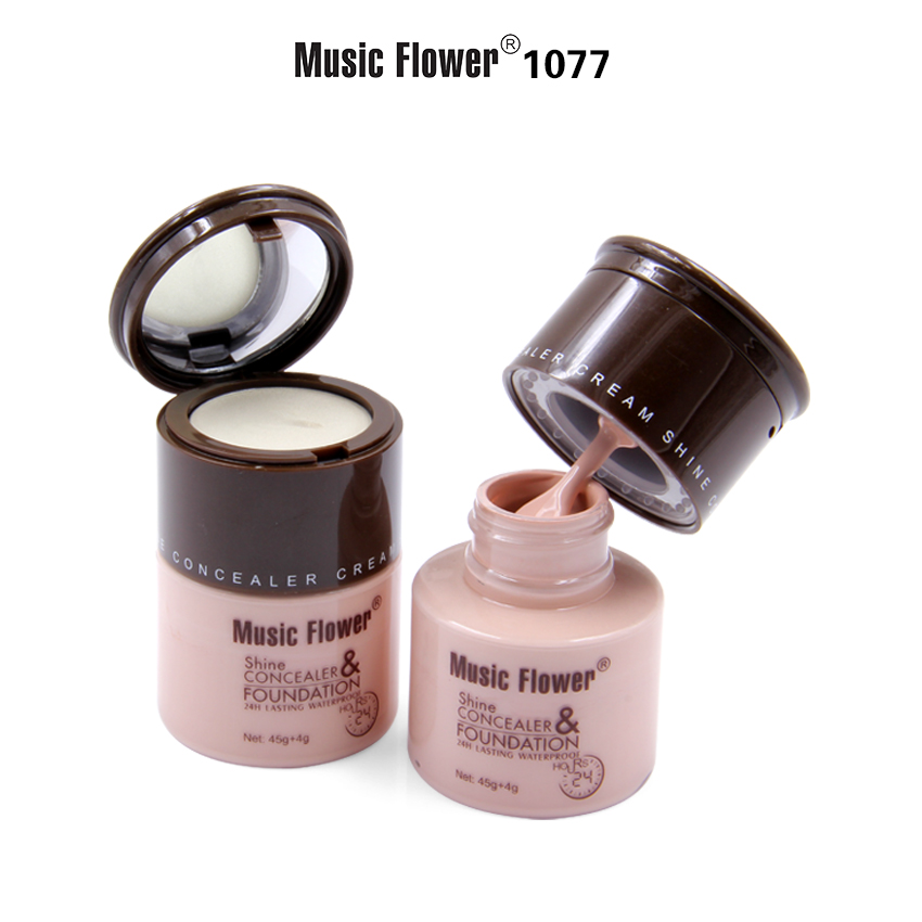 MUSIC FLOWER FOUNDATION&CONCEALER M1077