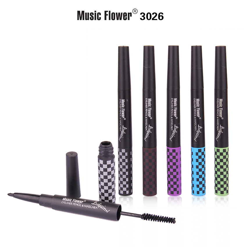MUSIC FLOWER MASCARA & EYELINER PENCIL M3026