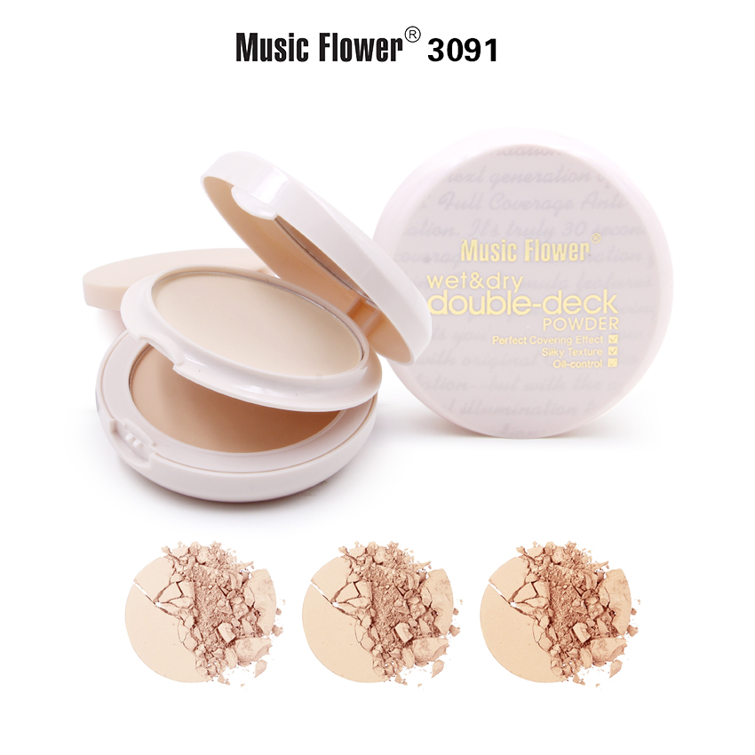 MUSIC FLOWER COMPACT POWDER M3091