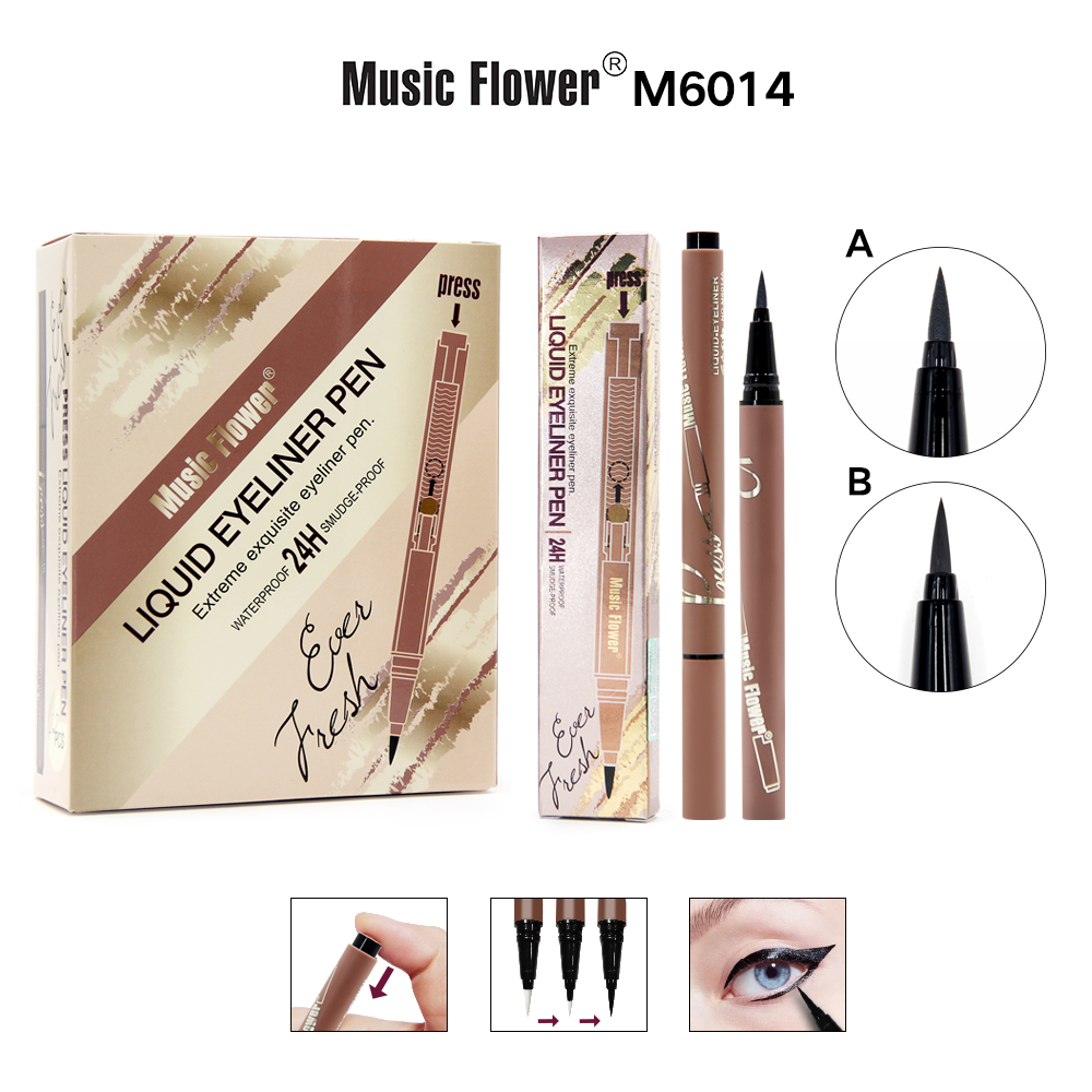 M6014酷新鲜按压式液体眼线笔